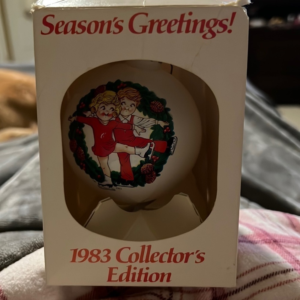 VINTAGE 1983 Campbell's Soup Kids Christmas Ornament
